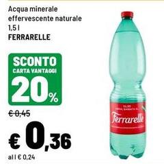 Ferrarelle - Acqua Minerale Effervescente Naturale