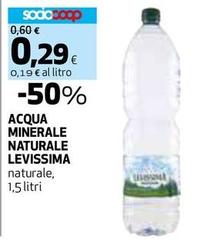 Levissima - Acqua Minerale Naturale
